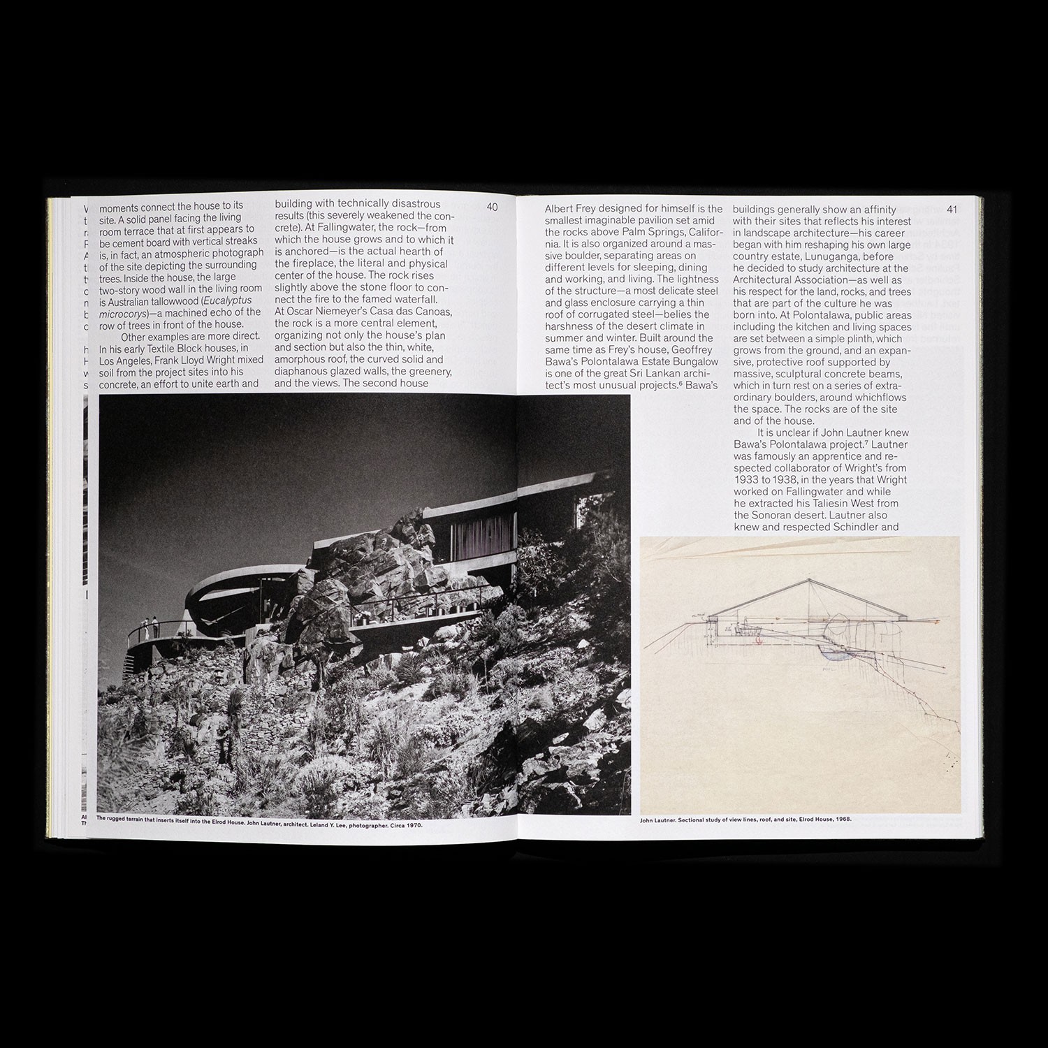 spread with text and two images