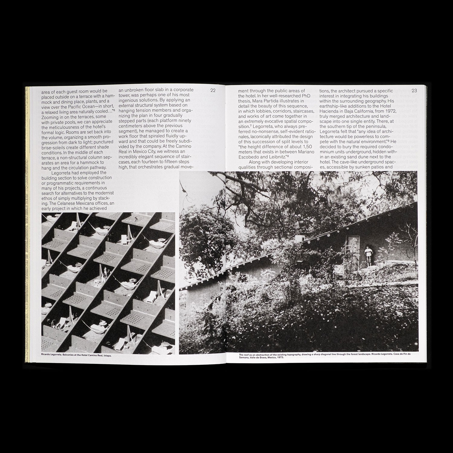 spread with text and two images