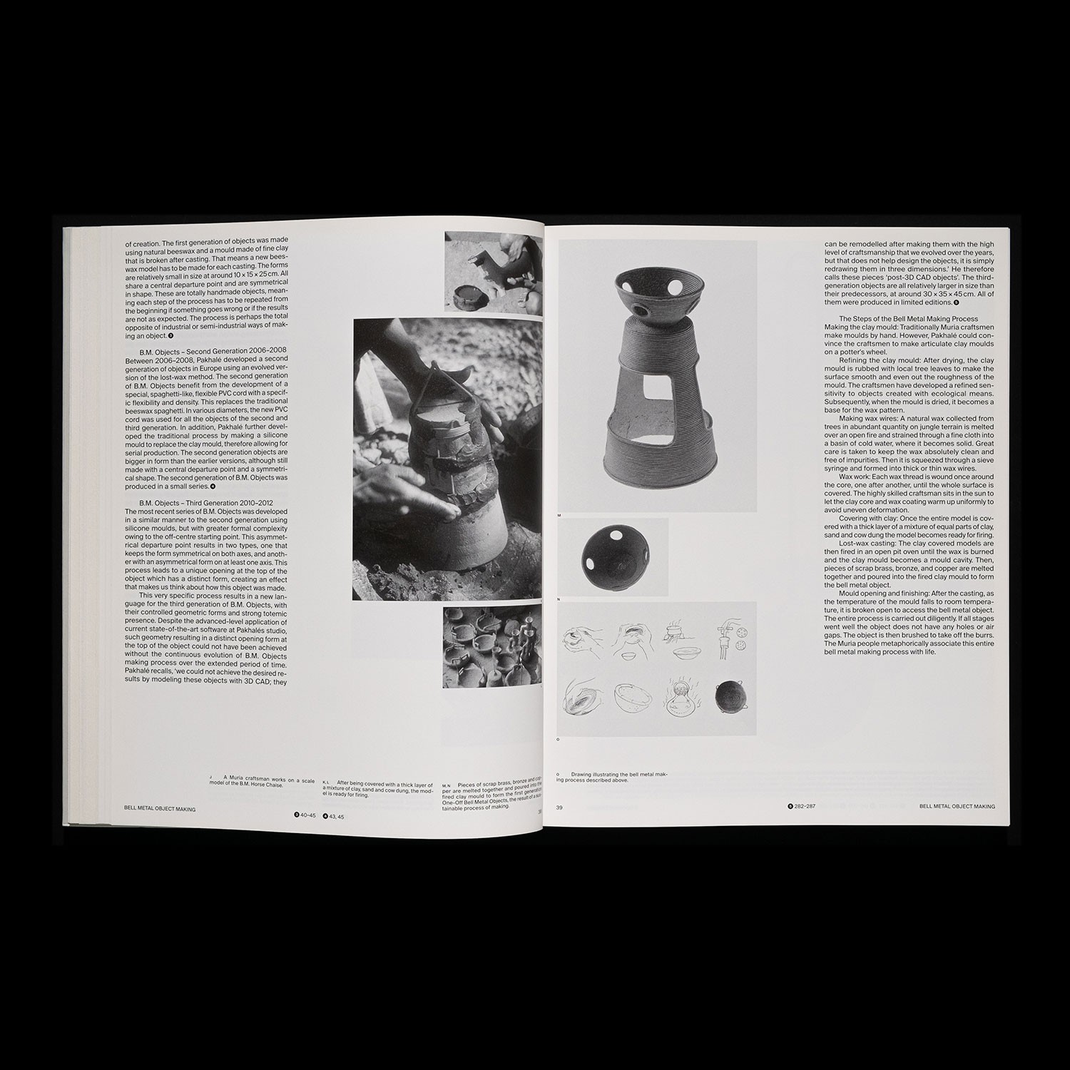 spread with text and images