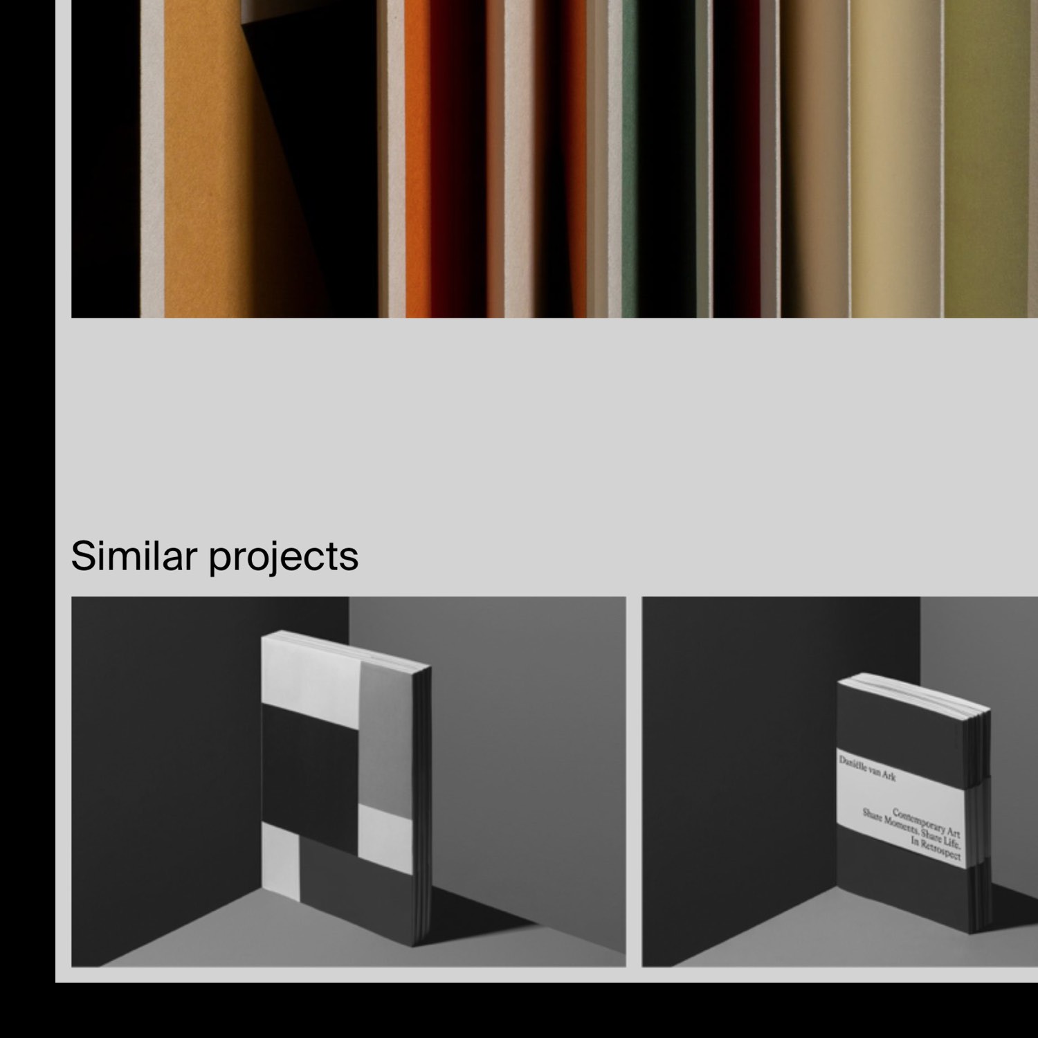 detail of list of similar projects