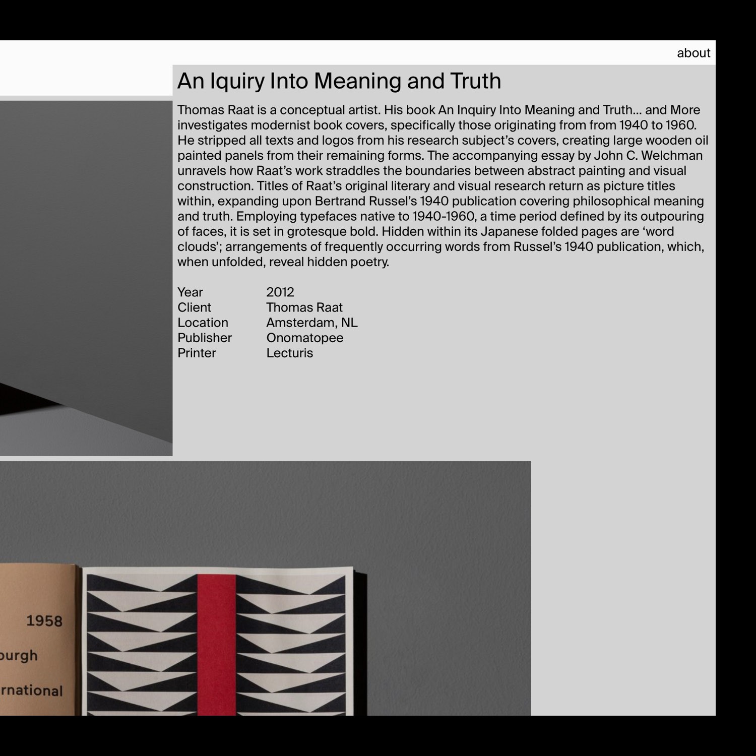 detail of the project description