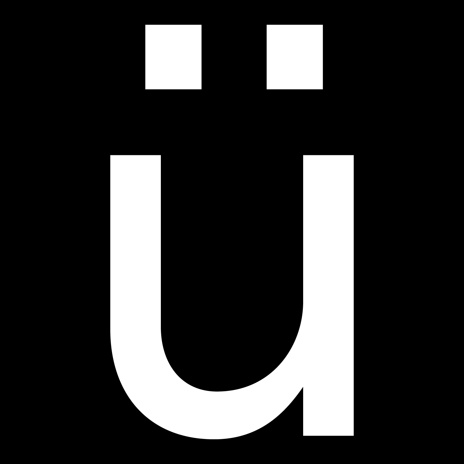 lowercase letter u with umlaut