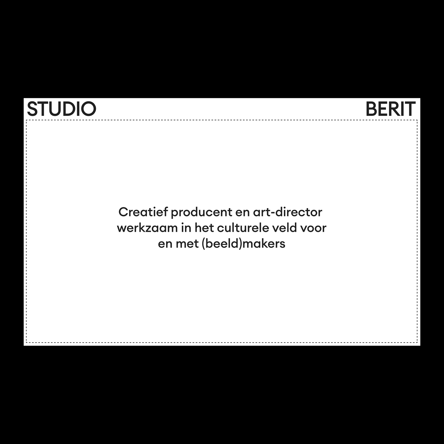 start screen with short description