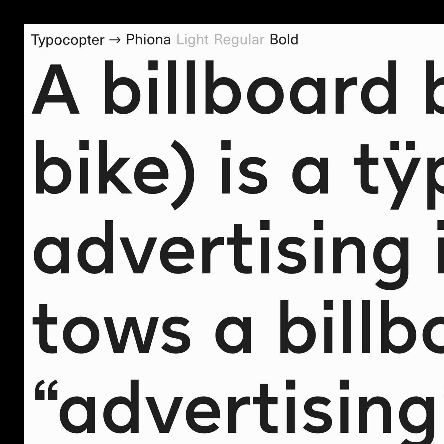 detail of the navigation